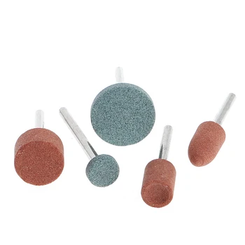 

5Pcs 3mm Shank Wheel Head Grinding Polishing Electric Grinder Power Tool