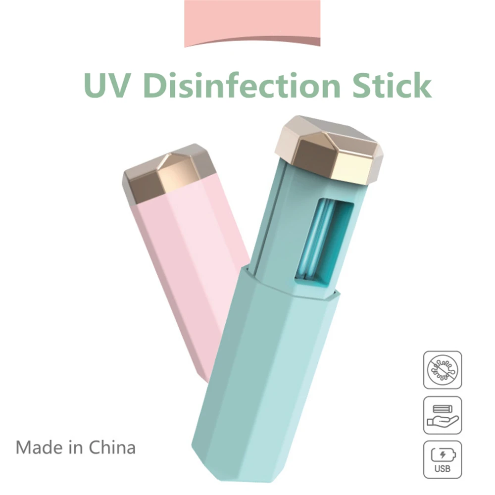 

New Portable UV Bactericidal Lamp Mask Disinfection Ozone Sterilizer Light Home Kill Mite Sterilization Ultraviolet Tube Lamps