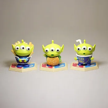 

Model Decoration Three-eyed Aberdeen Toy Combination Anime Movie Character Hand-made Scene Model Plastic PVC
