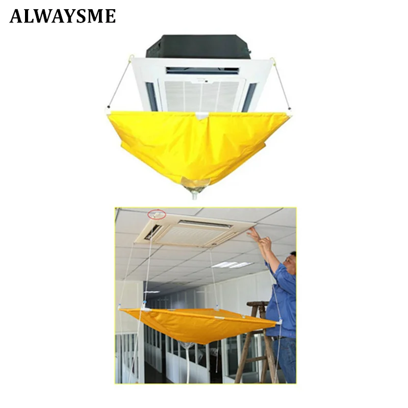ALWAYSME Ceiling Air Conditioner Full Cleaning Washing Tools Cover Bag