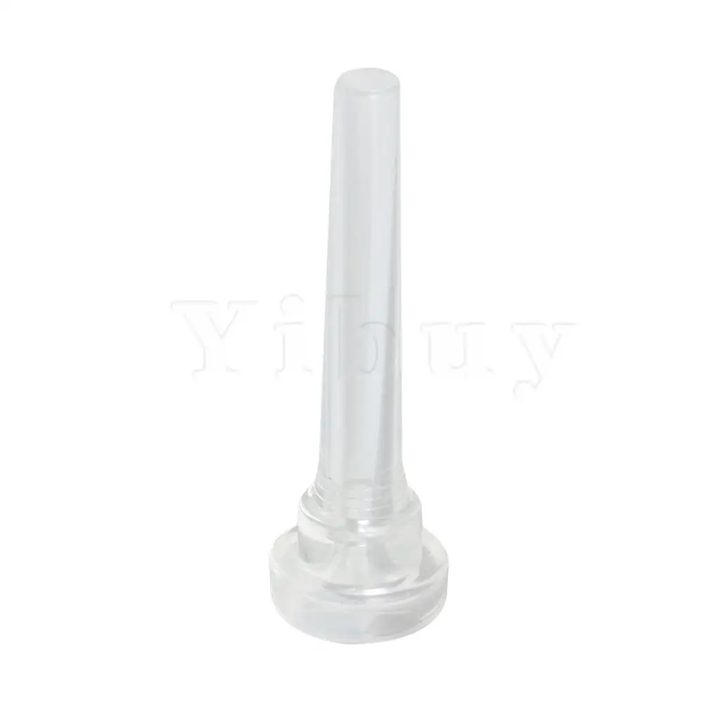 

Yibuy Transparent Color ABS Plastic Trumpets Mouthpiece 7C Trumpet Tool