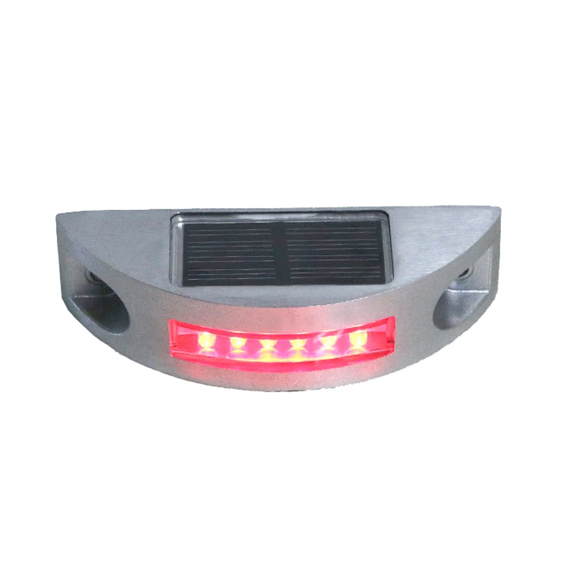 IP68 Waterproof LED Solar Powered Road Stud Light road Reflective Ground Light Warning