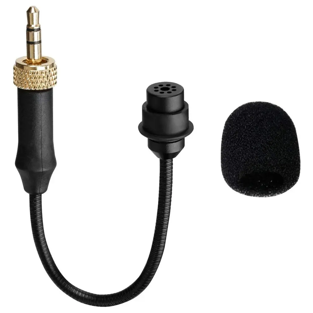 BY-UM2 Mini Omin-directional Flexible Audio Microphone 3.5mm Locking-type for BOYA BY-WM4/5/6 BY-WM8 Wireless Transmitter