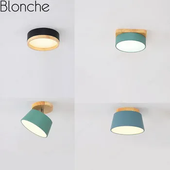 

Modern Macaron Ceiling Light Round Classic Led Ceiling Lamp for Bedroom Corridor Kitchen Bathroom Store Decor Lighting Fixtures