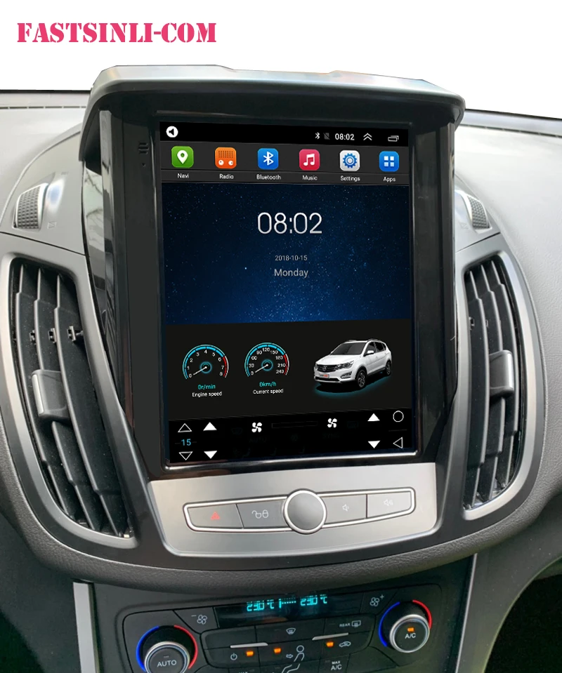 CarPlay android автомобильный gps мультимедийный радио плеер для Ford Kuga 2013-2017yea Escape C-MAX 2010-2017yea navigaton вертикальный экран