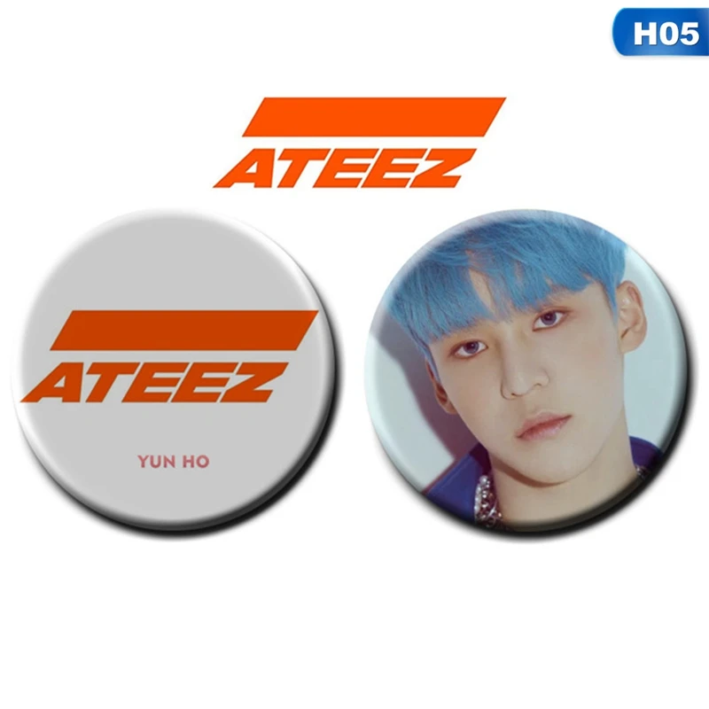 ATEEZ Brooch Badges