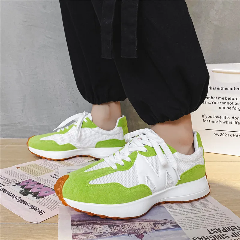 Мужские Зеленые кроссовки дышащая Спортивная обувь для мужчин цвета хаки модная