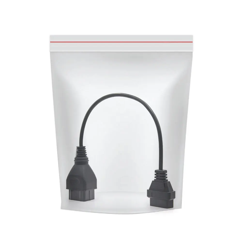 Адаптер соединителя OBD2 для грузовика газ 12 Pin OBD к OBD2 16Pin для Газа 12 Pin OBD OBD2 диагностический инструмент OBD2 удлинитель кабеля