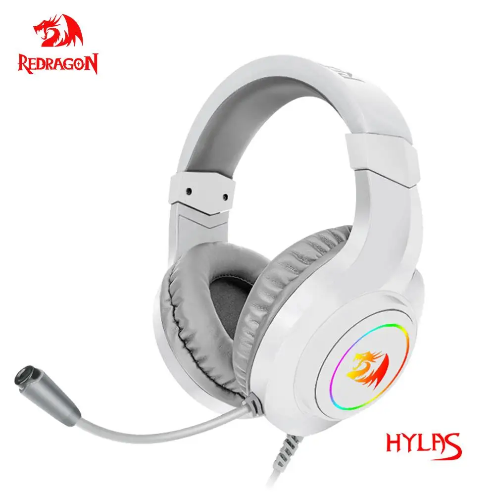 Redragon HYLAS RGB Gaming Headphone 3.5 