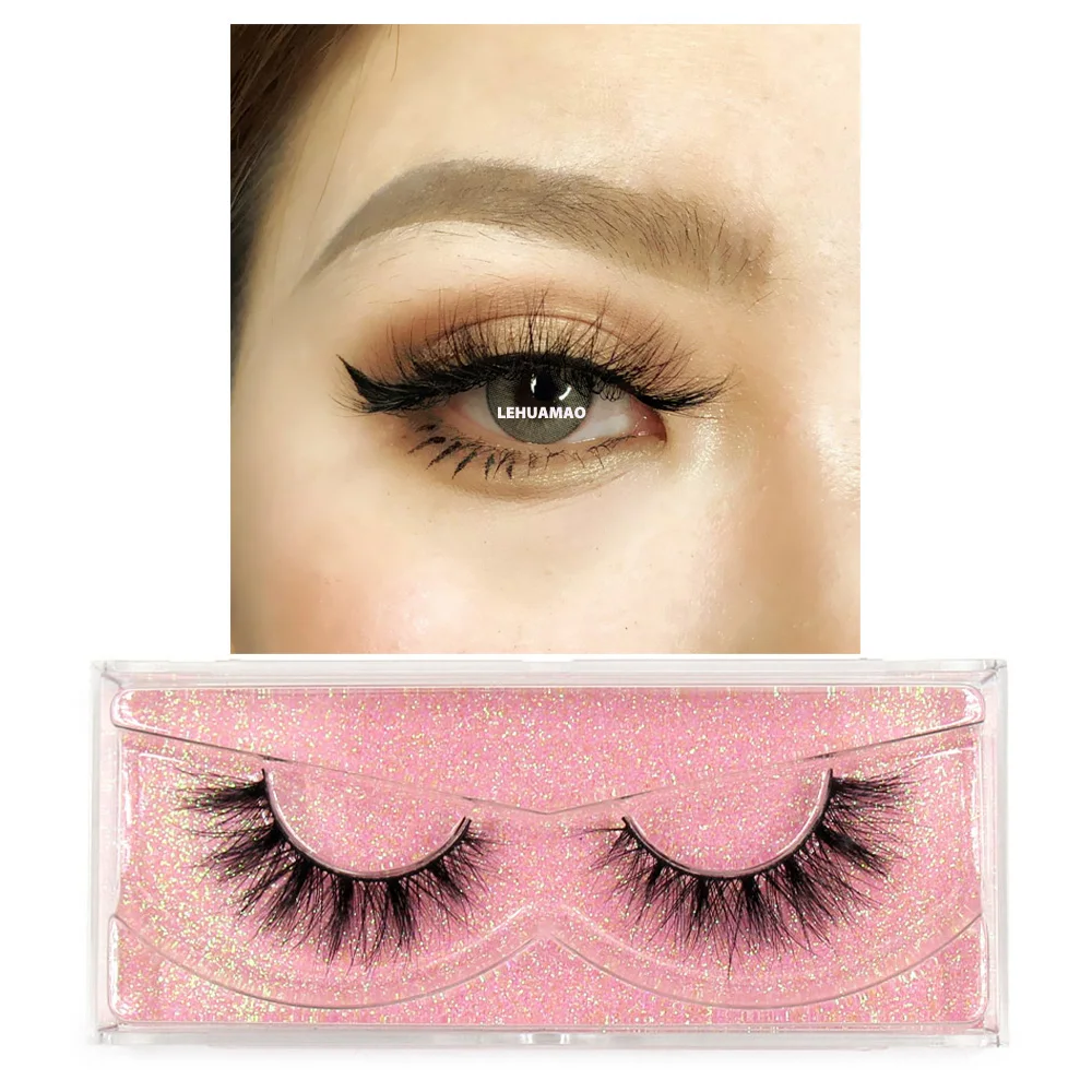 5 PAIA 3D Visone Ciglia Finte Ciglia Finte Finte A Croce Wispy - Foto 5