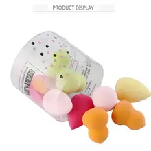 10 шт. мини-пудра косметическая пуховка пудра пуховка инструменты для красоты пуховка для макияжа лица крем для растушевки косметический инструмент