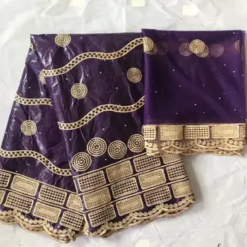 

purple bazin riche getzner african bazin lace for women&men basin riche jacquard brocade fabric 7yard