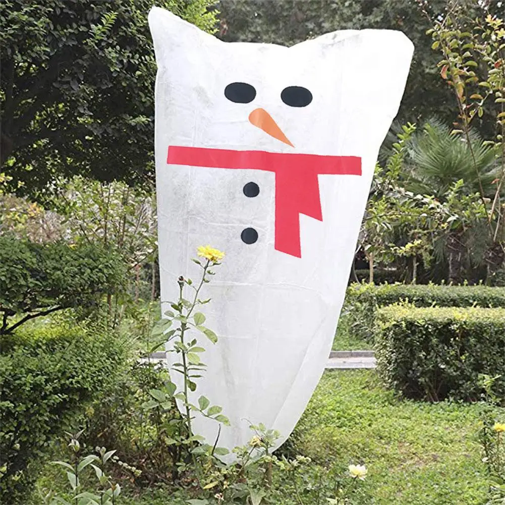 Нетканый защитный чехол для рождественской елки, защита от холода и насекомых, покрытие для елки, рождественские украшения для сада - Цвет: A