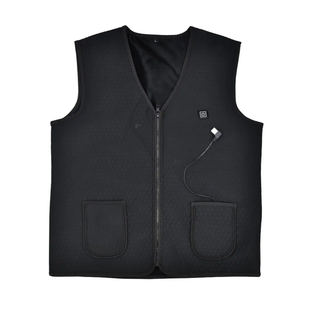 

Men Winter Intelligent Waistcoat Electric Heating Usb Sleeveless Vest Waistcoat Temperature Control Waistcoat