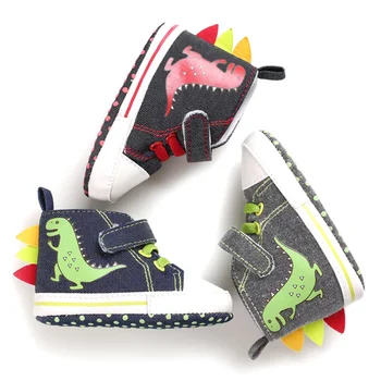 

Autumn Fashion Baby Boys Newborn First Walker Cartoon Print Anti-Slip Sneakers Toddler Soft Soled Kids Casual Shoes #28