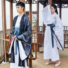 Традиционный китайский Hanfu взрослый Восточный древний фото костюм Национальная вышивка любовник год представление платье