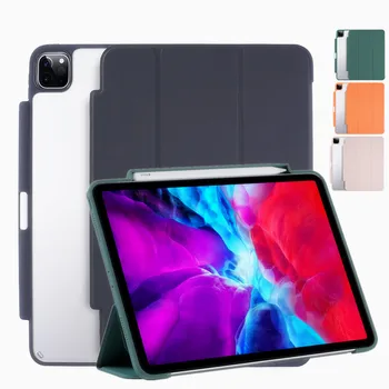 

For iPad Pro 11 inch 12.9 inch 2020 Case Smart Cover Stand Back Cover Stable Sturdy Case for iPad Pro 12.9 inch 2018 Cases Funda