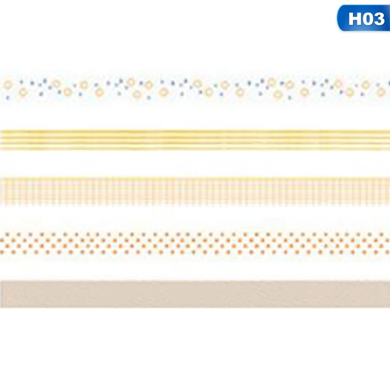 5 шт./лот базовый однотонного цветная маскирующая лента Набор домашнее творчество и Скрапбукинг Бумага Декор японский набор канцелярских принадлежностей