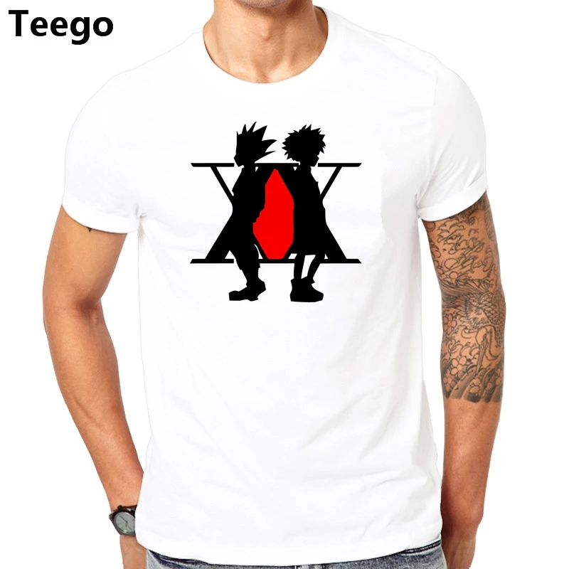 Men T Shirts Hunter X Shirt Casual Custom Short Sleeve Boyfriend's His And Hers Tee dragon ball game of throne |