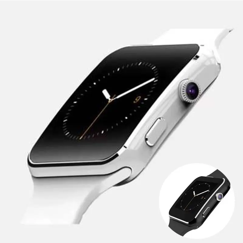 

New Arrival X6 Smart Watch with Camera Touch Screen Support SIM TF Card Bluetooth Smartwatch For iPhone Xiaomi Android IOS