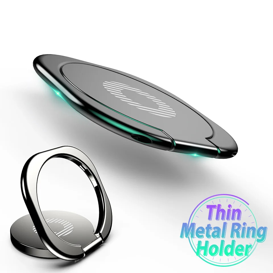 Ультратонкий кольцевой держатель для телефона, подставка, поддержка мобильного телефона, универсальный магнитный держатель для смартфона Asus Xiaomi CC9