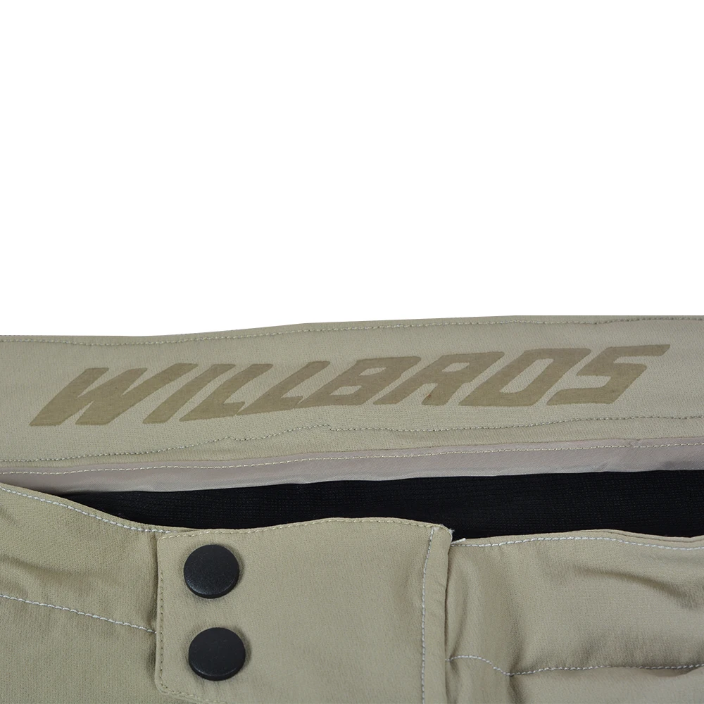 Willbros-Shorts masculinos off-road cinza de enduro, bicicleta