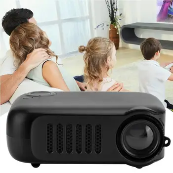 

Mini Portable Projector Household Projectors 320 x 240 Resolution with 2-Inch LCD Screen (100-240V) New Sale