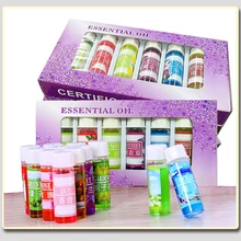 6 шт./компл. диффузор ароматерапия эфирное масло жидкость Многофункциональный естественный увлажнитель освежитель воздуха безопасный 6 видов 5 мл