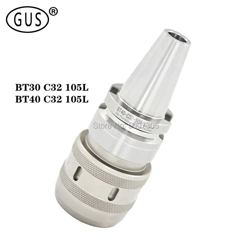 

GUS New BT40 Powerful Tool Holder C32 Chuck Bt30 cnc Precision Machining Center Milling Tool Holder Heavy Duty Cutting Head