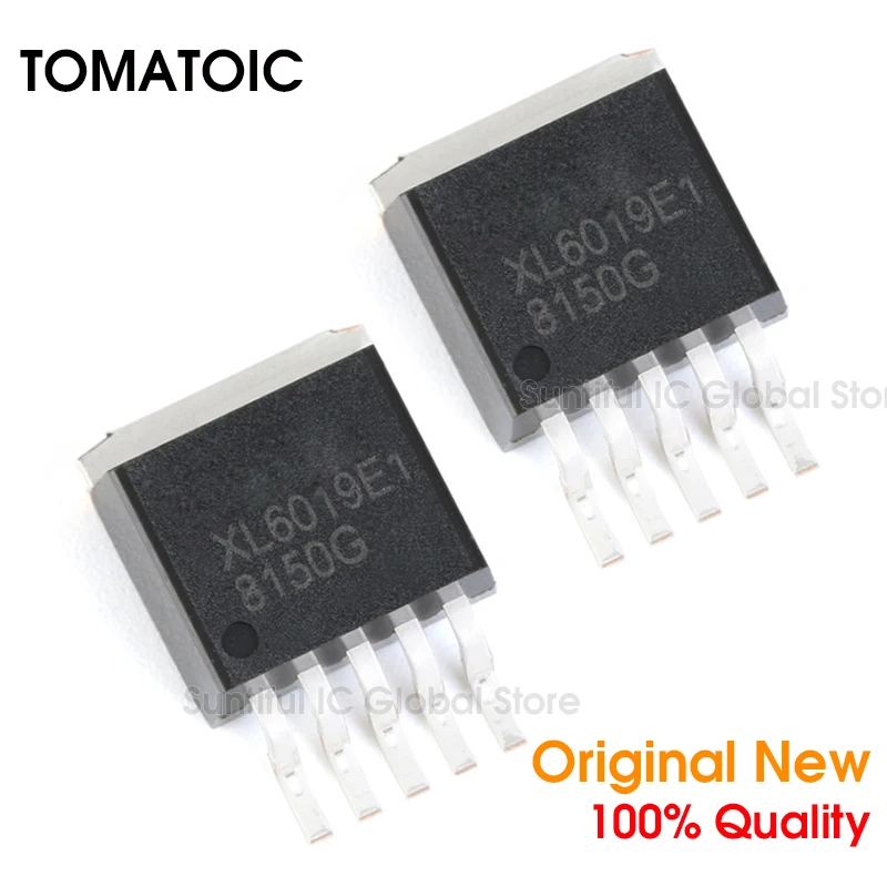 5 шт. XL6019E1 TO263 XL6019 TO-263-5L 60В 5А импульсный ток Boost / Buck DC-DC конвертер | Электроника