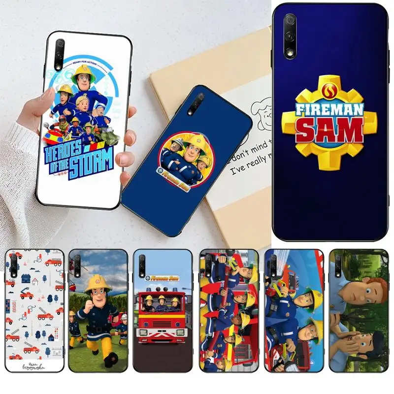 HPCHCJHM Fireman Sam детский художественный чехол для телефона Huawei Nova 6se 7 7pro 7se honor 7A 8A 7C
