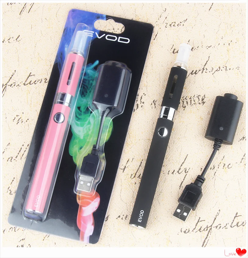 1 шт. Evod MT3 Vape стартовый набор 650mAh электронная сигарета eGo испаритель 2,4 мл MT3 атомайзер электронный кальян Vape набор ручек