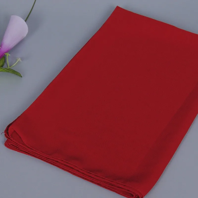 Женский простой шифоновый шарф хиджаб одноцветные шали оголовье мусульманские хиджабы шарфы/шарф# YS158 - Цвет: Dark Red