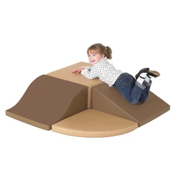 Big Order Low Price SoftScape Toddler Playtime Corner Climber,Indoor Active Play Set for Kids,Safe Soft Foam for Crawl and Slide