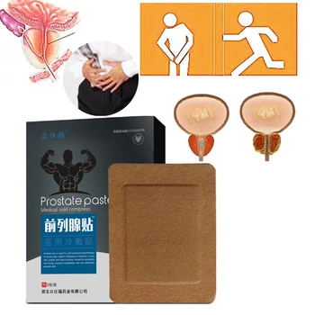 

8pcs Prostatic Navel 100% Natural 8Herbs Plaster Medical Plaster Urological Patches Male Prostatic Treatment Health Care D422