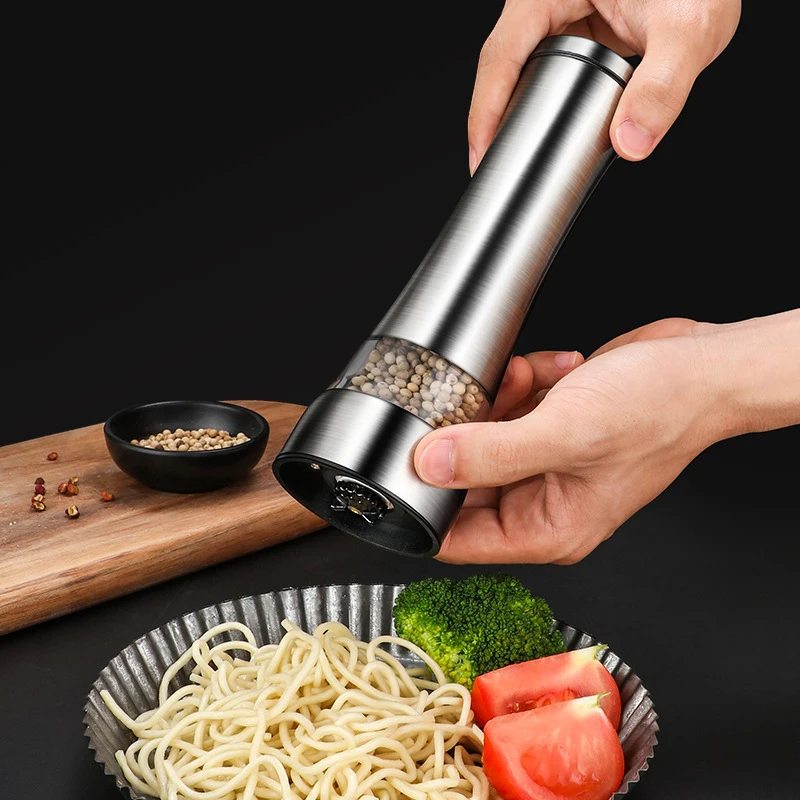 

304 stainless steel manual coffee grinder Mini Kitchen Salt Pepper Grinder Powerful Beans Spices Nut Seed Coffee Bean Grind