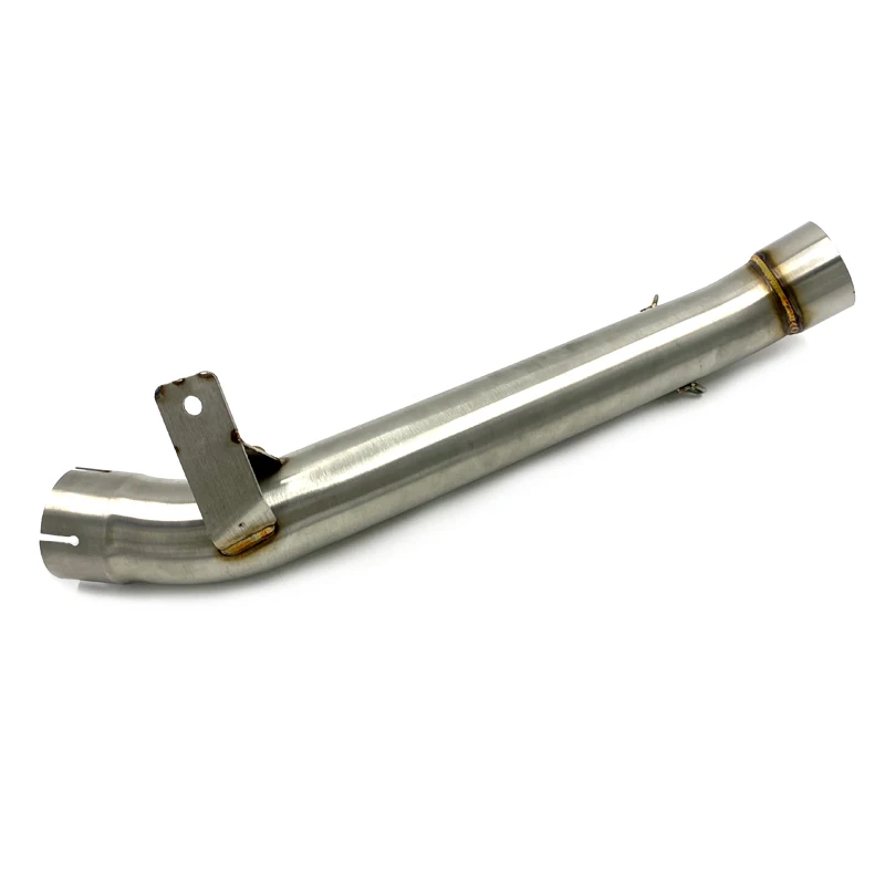  ZX10R ZX 10 R Exhaust Muffler Engine Middle Link Slip On Round Pipe (6)