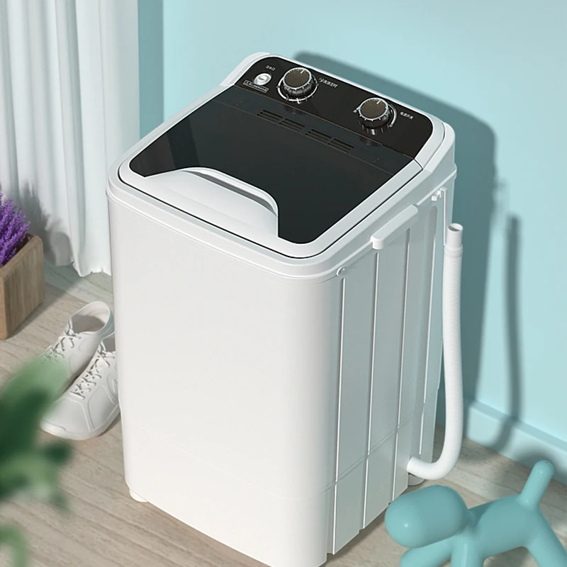 Small Folding Portable Washing Machine Home Dormitory Underwear Baby  Clothes UV Antibacterial Purification Mini Laundry Machine - AliExpress