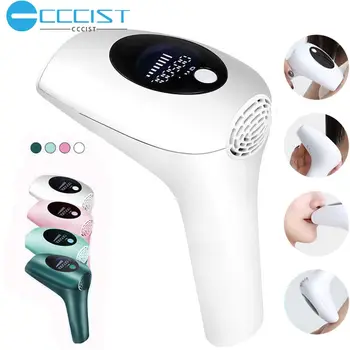 

CCCIST 900000 Flashes Laser Hair Remover Epilator Permanent IPL Photoepilator Hair Removal Trimmer Painless Electric Epilator