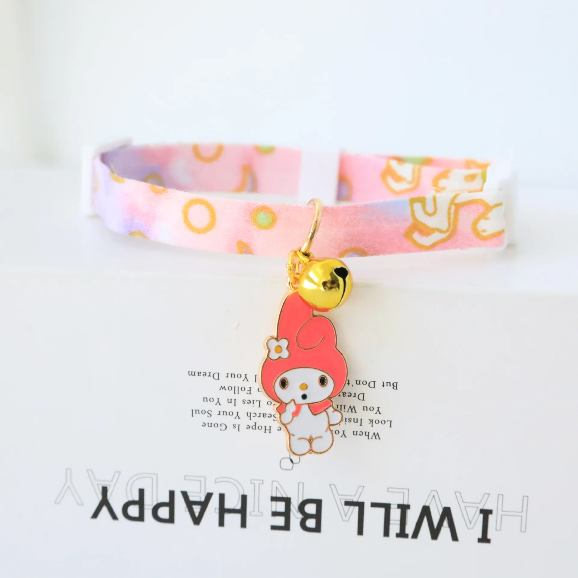 Christmas Innovation Cat Collar Funny Rabbit Kitten Puppy Necklace Adjustable Nylon Pet Dog Colars Cat Accessories 1PCS 18-30CM