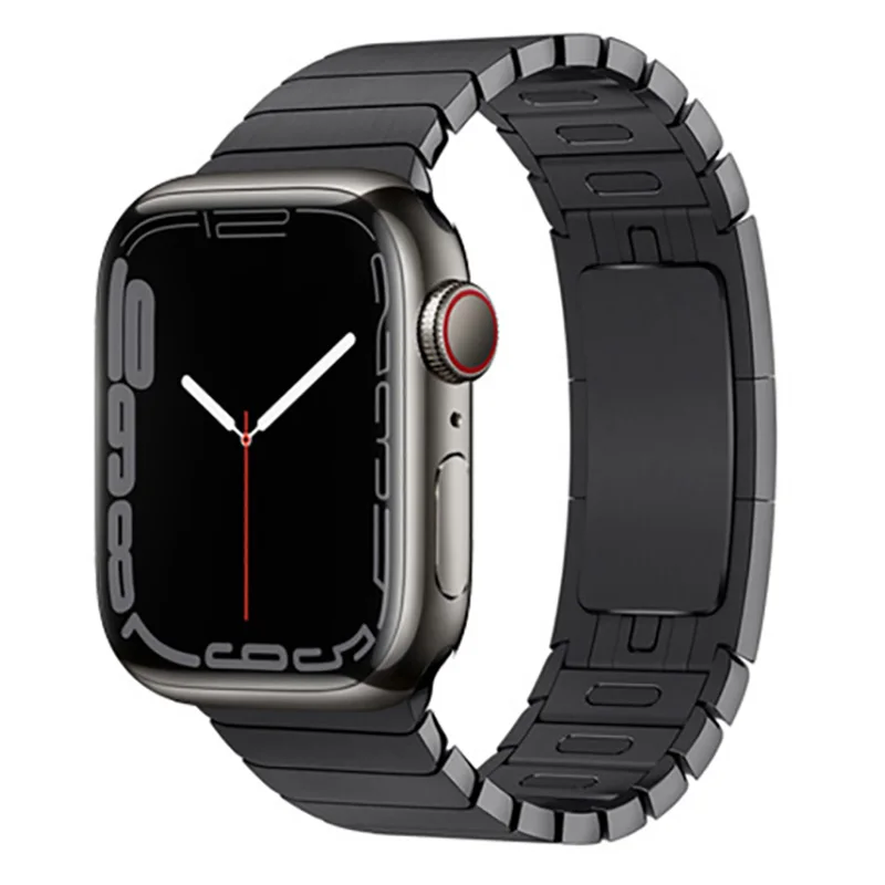 Браслет звеньевой для Apple Watch band 44 мм/40 мм 45 41 ремешок iwatch браслет watch 4 3 5 SE 6 7 |