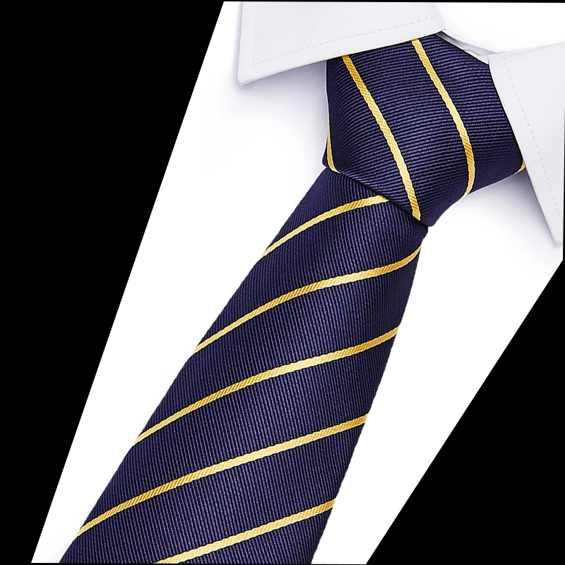 

New Arrival Men's Ties 6cm Narrow Slim Silk Tie Casual Fashion British Style Wedding Skinny Ties Necktie Gifts for Men