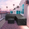 L Shape All-Purpose Covers Sofa Cover Rattan Patio Garden Furniture Protective Cover Outdoor Dust Covers 5