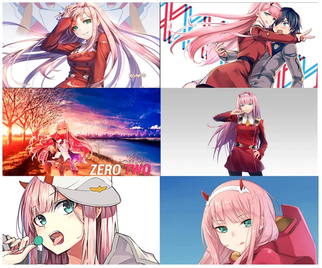 Zero two the anime girl  Poster for Sale by Yashdusane