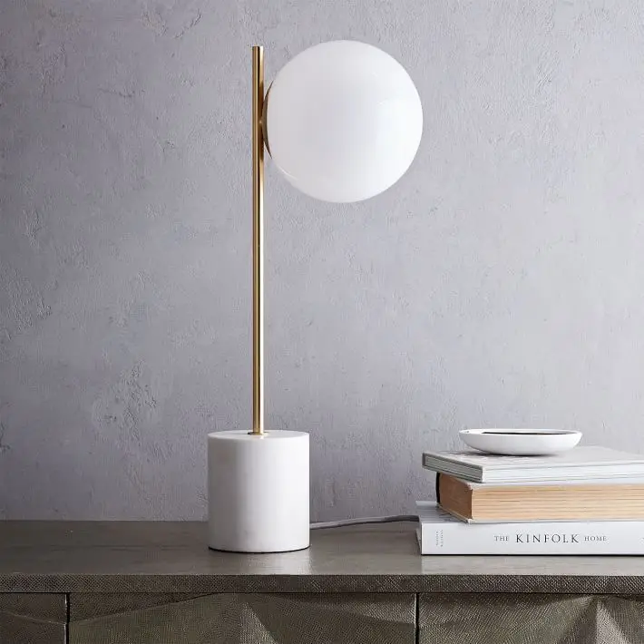 

Modern Glass Table Lamps Nordic Simple Bedroom Bedside Reading Desk Lamp Home Decoration LED Table Lights E27 Lamparas Lighting