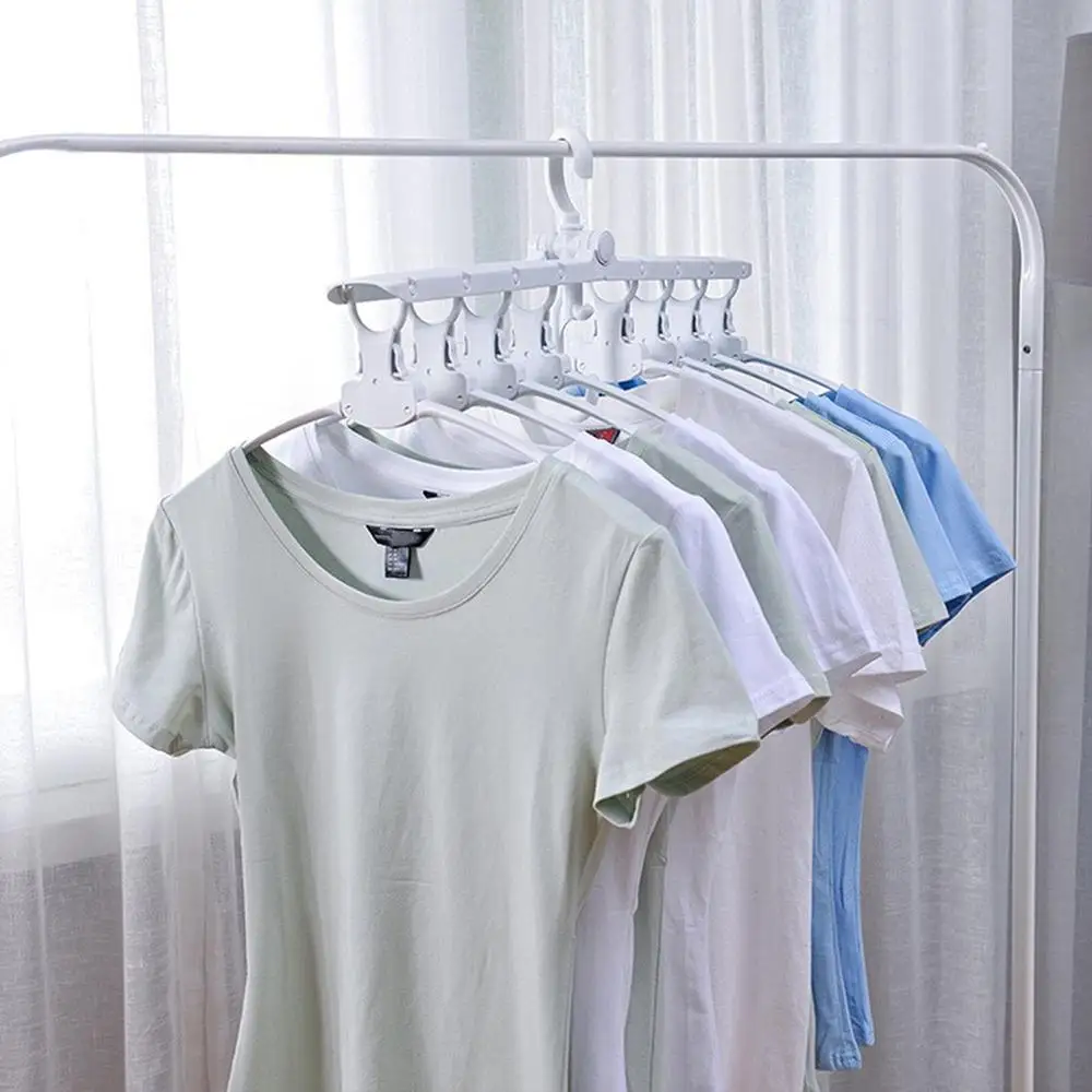 Magic Hanger Storage Rack Multi-Function Magic Hanger Folding Multi-Layer Space Saving Small Portable