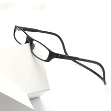 GLTREE, новинка, регулируемые Магнитные очки для чтения, красочные, улучшенные, для мужчин и женщин, висят на магнитной шее, перед дальнозоркостью, очки GNS20