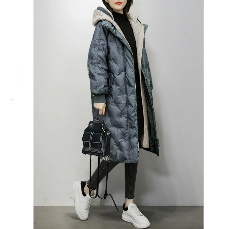 Fashion Korean Thicken Warm Women's Winter Down Jacket 90% White Duck Woman Parkas Coat Casaco Feminino Inverno Zjt145 | Женская