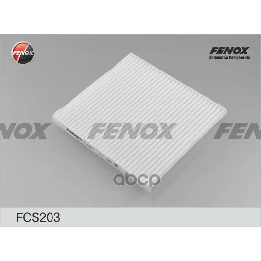 Фильтр Салонный Hyundai Solaris 10- 1.4, 1.6, Kia Rio 11- 1.2-1.6, 1.1crdi,1.4crdi Fcs203 FENOX арт. FCS203