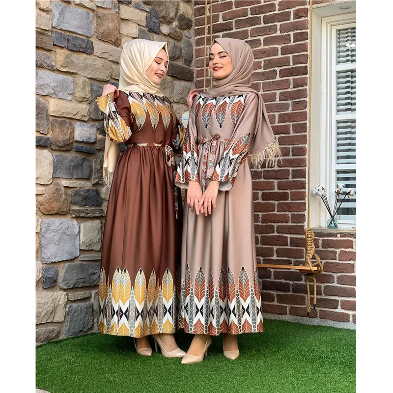 

Eid Mubarek Abaya Dubai Turkey Satin Hijab Muslim Dress For Women Clothing Robe Femme Musulman De Mode Ropa Mujer Vestidos